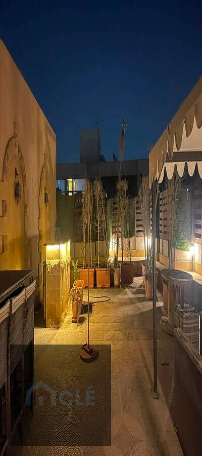 Super Lux Penthouse with Roof for Sale in Highland Compound near Golden Square in Fifth Settlement , Total Area 295 sqm and Roof 180 sqm , 2 bedrooms