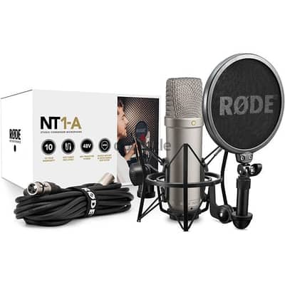 ميكروفون RØDE NT1 الأصلي – بحالة ممتازجديد بالكرتونة