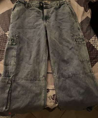 بنطلون جينز Balloon Denims - جديد - مقاس XXL