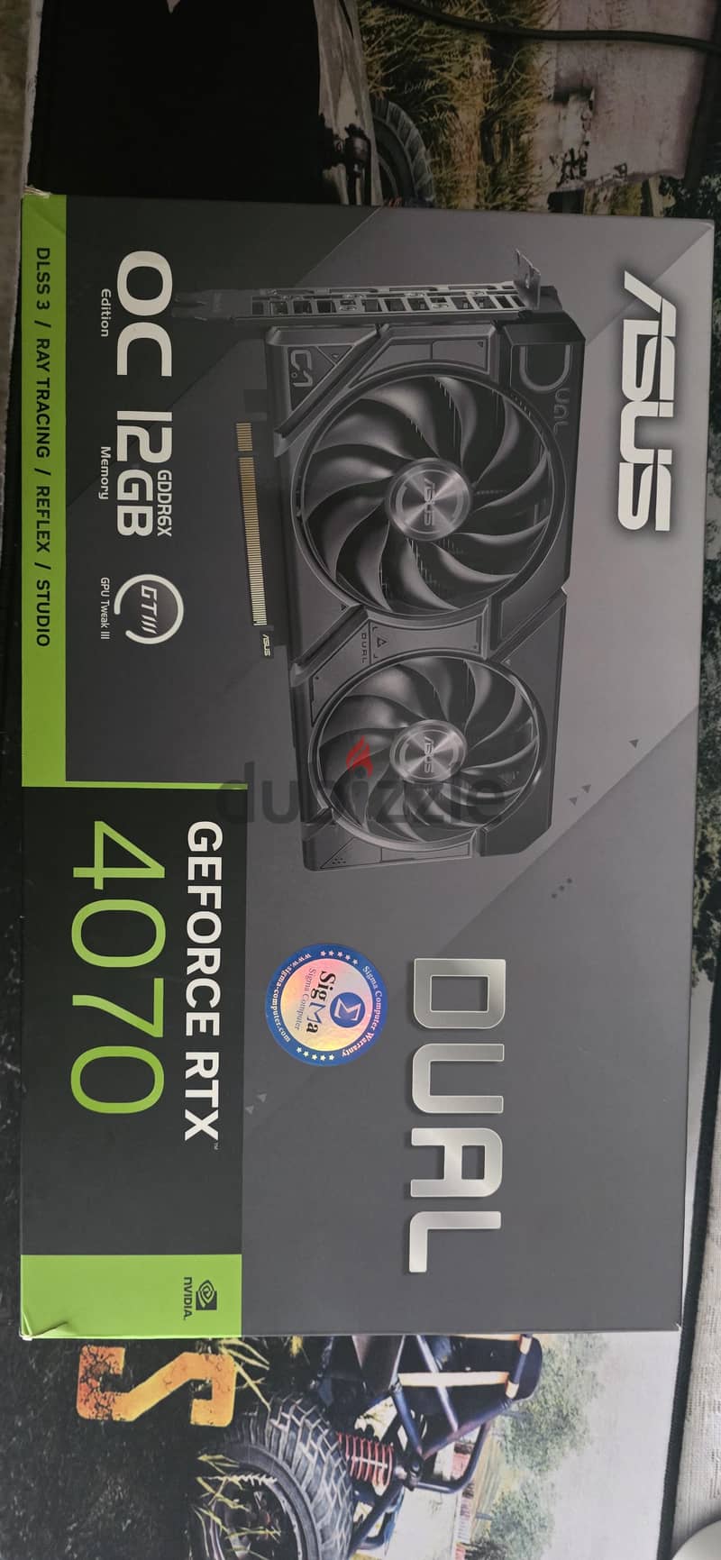 Nvidia RTX 4070 ASUS Dual 12GB OC 4