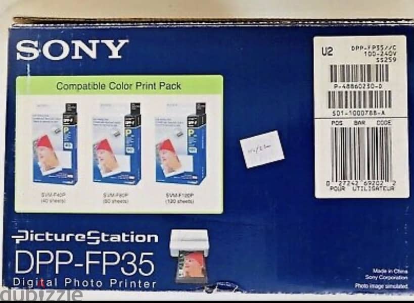 Sony Digital Photo Printer DPP-FP35 1