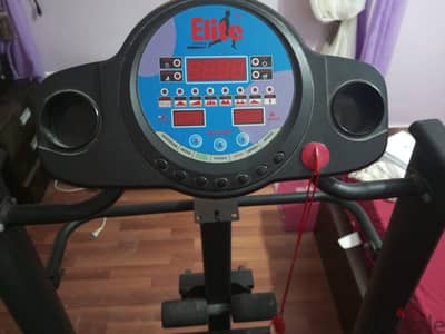 مشاية كهربائية Elite Sportive بحالة ممتازة للاستخدام المنزلي