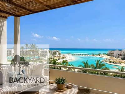 Very special fully finished marina-view chalet at SALT by Tatweer Misr. Only 5% down payment. Best launch prices.