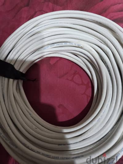 ٢٤ متر اسلك السويدي نوع rg6 75 ohm