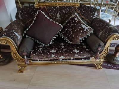 كنبة عمولة ذوق راقى جدا كالجديدة
