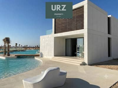 توين هاوس صف اول تشطيب فاخر panoramic viwe  في ازها راس الحكمة البيع في الساحل الشمالي بالقرب من ذا مد وكالي وكوست دوس وسعادة و قطامية كوست وصافيا