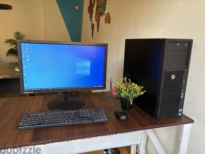  HP Z420 Workstation - وحدة مونتاج ولايف 4K جاهزة
