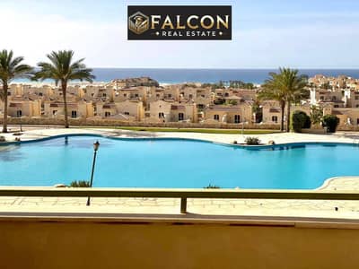 بخصم 40% - Sea View من على مصطبة  + لاجون  فيو شاليه 130م للبيع فـ تلال العين السخنة  بجوار لافيستا Telal El Sokhna دقائق من بورتو وطريق الزعفرانة