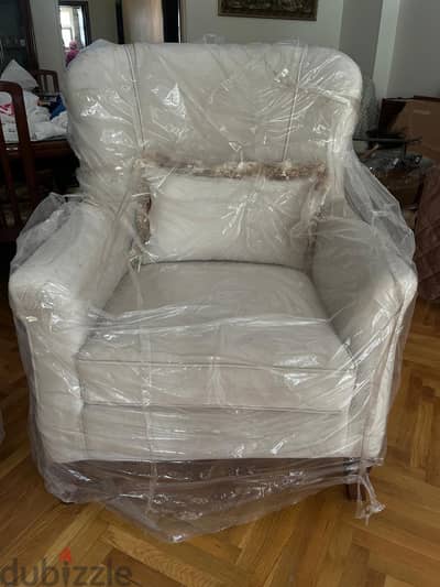 2 new Arm Chairs - كرسي صالون بيرجير