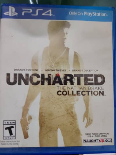 Uncharted ps4 cd