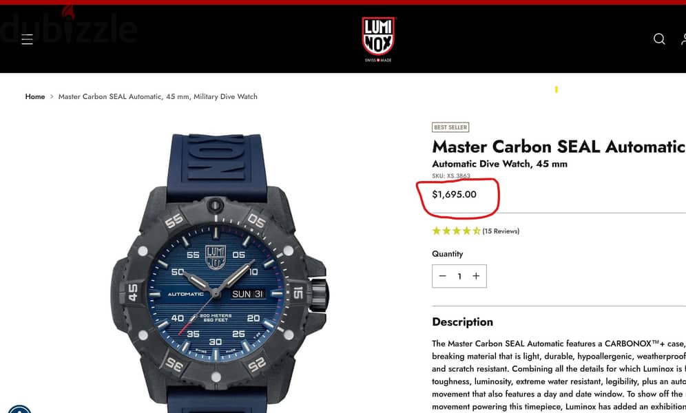 Luminox Master Carbon SEAL Automatic 2
