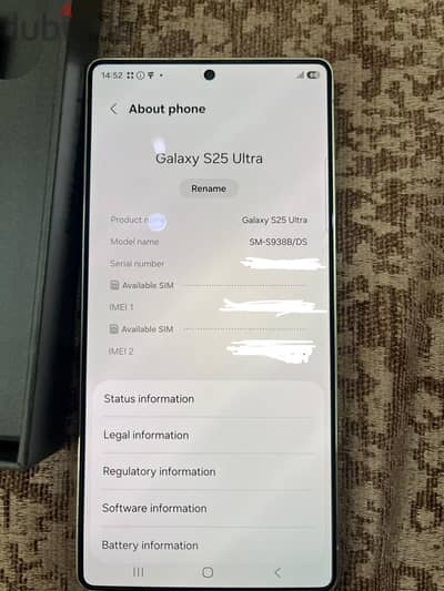 Samsung S25 Ultra