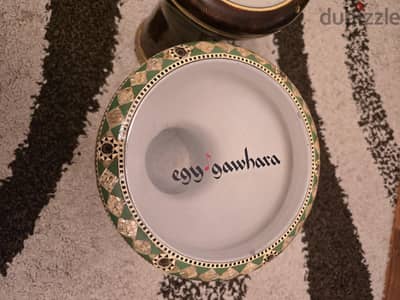 طبلة صدف ٦ مسمار جديدة بالشنطه و ٢ غيار