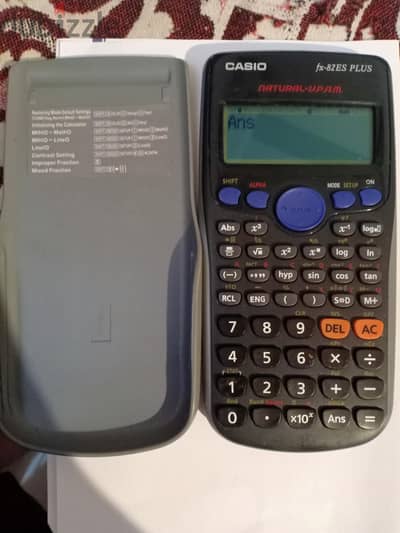 Casio calculator - اله حاسبه كاسيو fx-82ES PLUS