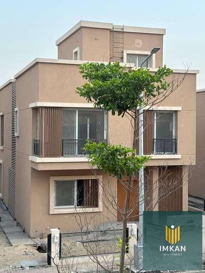 fully finished villa garden view at talala new heliopolis with 64% cash discount / talal compound new cairo