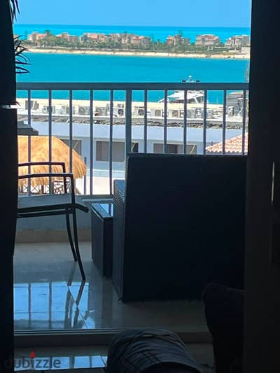 شاليه للايجار  بورتو مارينا  ع البحر مباشر مارينا 3 الساحل الشمالى   Porto Marina