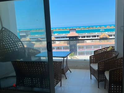 بورتو مارينا شاليه للايجار مارينا 3 ع البحر مباشر الساحل الشمالى  Porto Marina