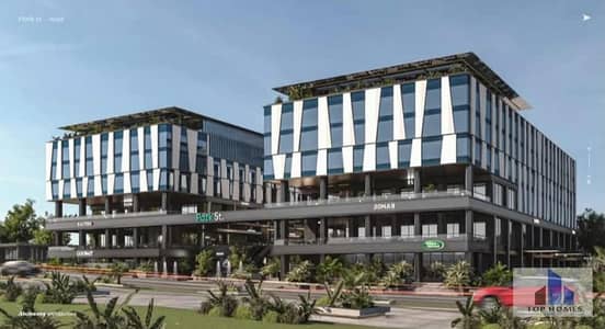 مكتب مميز بمساحة 800 متر للإيجار في "بارك ستريت إيست" (Park Street East) بالقاهرة الجديدة.
