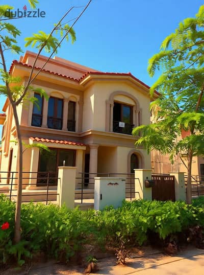 For sale a villa model D3 in Madinaty Wide Garden Super Lux with kitchen
