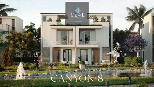 Twin House in the New Administrative Capital's R8 with just a 10% down payment, Monthly installments start from EGP 48,000 with a down payment