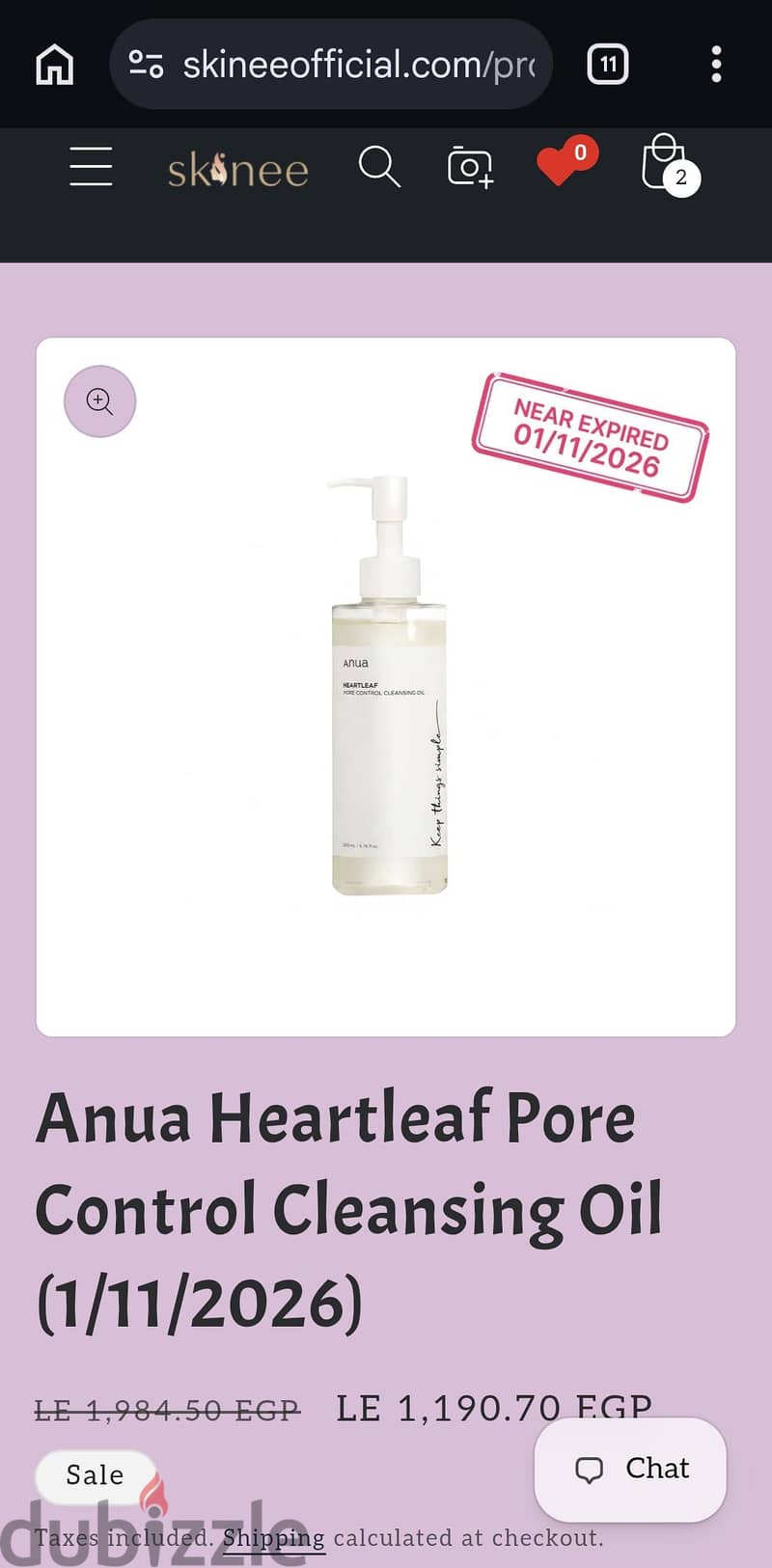 Anua Heartleaf Pore Control Cleansing Oil 1