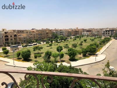 Roof apartment for rent with a huge open terrace in South Academy Zone B, conveniently near Cairo Festival City and main road axes!