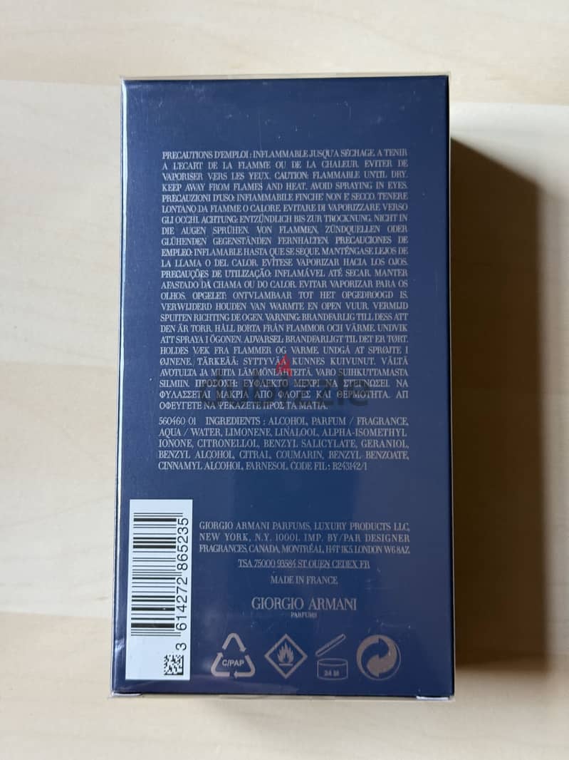 Perfume Aqua Di Gio 125ml 1