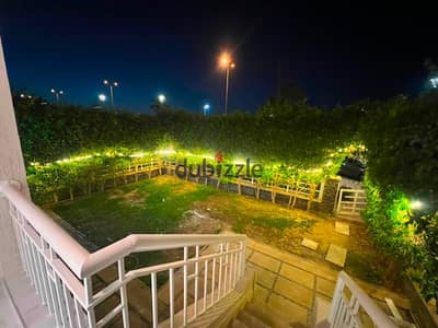 In my city, B11 ground floor apartment with a private garden area of 109 m and a 50 m garden view, 3 bedrooms overlooking the garden, special finishing.