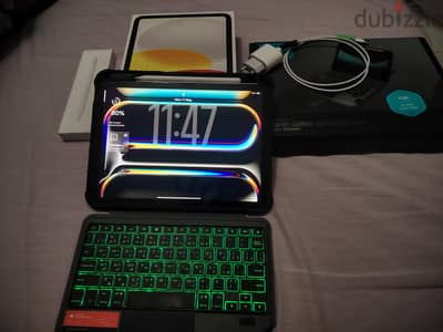 Ipad A16 11inch Wifi 128G + nilkin keyboard and apple pencil usb c