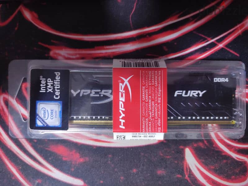hyperx fury (new) 16 gb 2