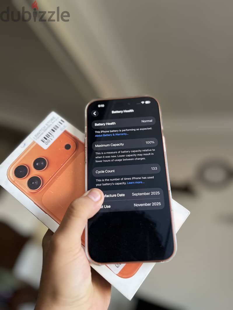 iPhone 17 pro max 256 2