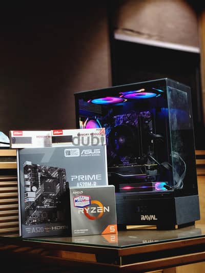 RYZEN 5 3500X && RX 580 8GB