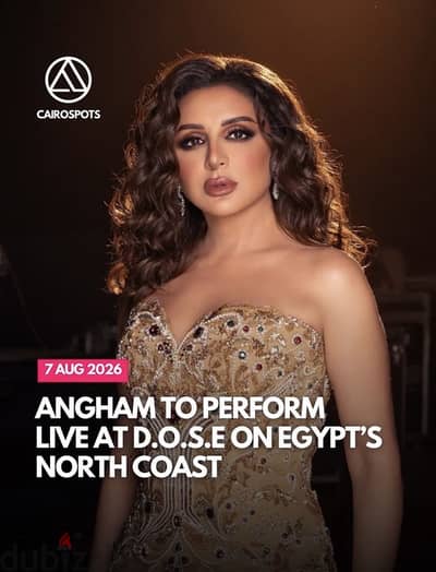 Two invitations for Angham concert for Sale
