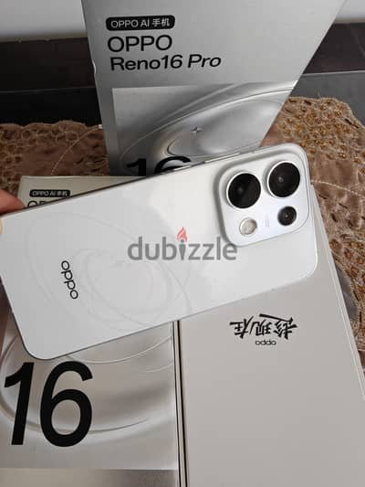 oppo Reno 16 Pro 5G 512 giga 16 ram النسخه المتاكمله 512/16