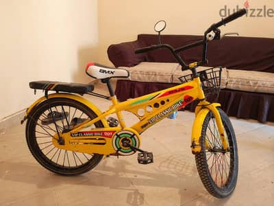 دراجة أطفال BMX كلاسيك  (لون أصفر مميز)