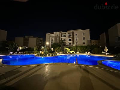 Apartment for Rent in October Plaza SODIC | 2 Bedrooms | 3 Bathrooms | Garden & Fountain View | First Floor | Underground Parking | Annual Lease