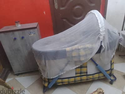 سرير بيبي+ مرتبة قطن عمولة