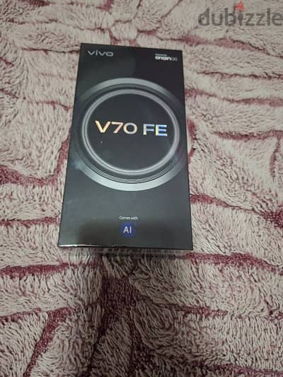 للبيع  Vivo V70 FE جديد "متبرشم" - فرصة للمقتنين شريه من دوبى فون