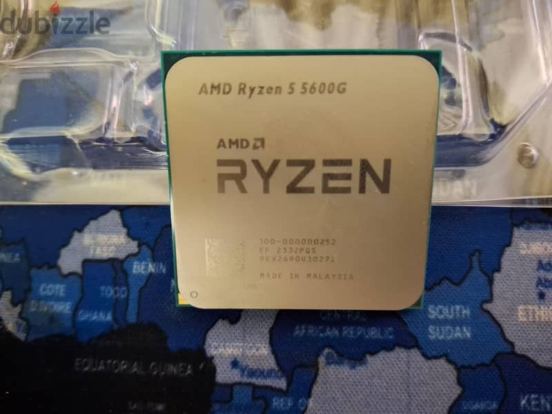 AMD Ryzen 5 5600G Processor 6-Core 12-Thread 1