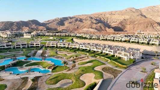 استلم شاليه للبيع تشطيب كامل في العين السخنة Sea view في لافيستا 6 | La Vista بالقرب من بورتو السخنة