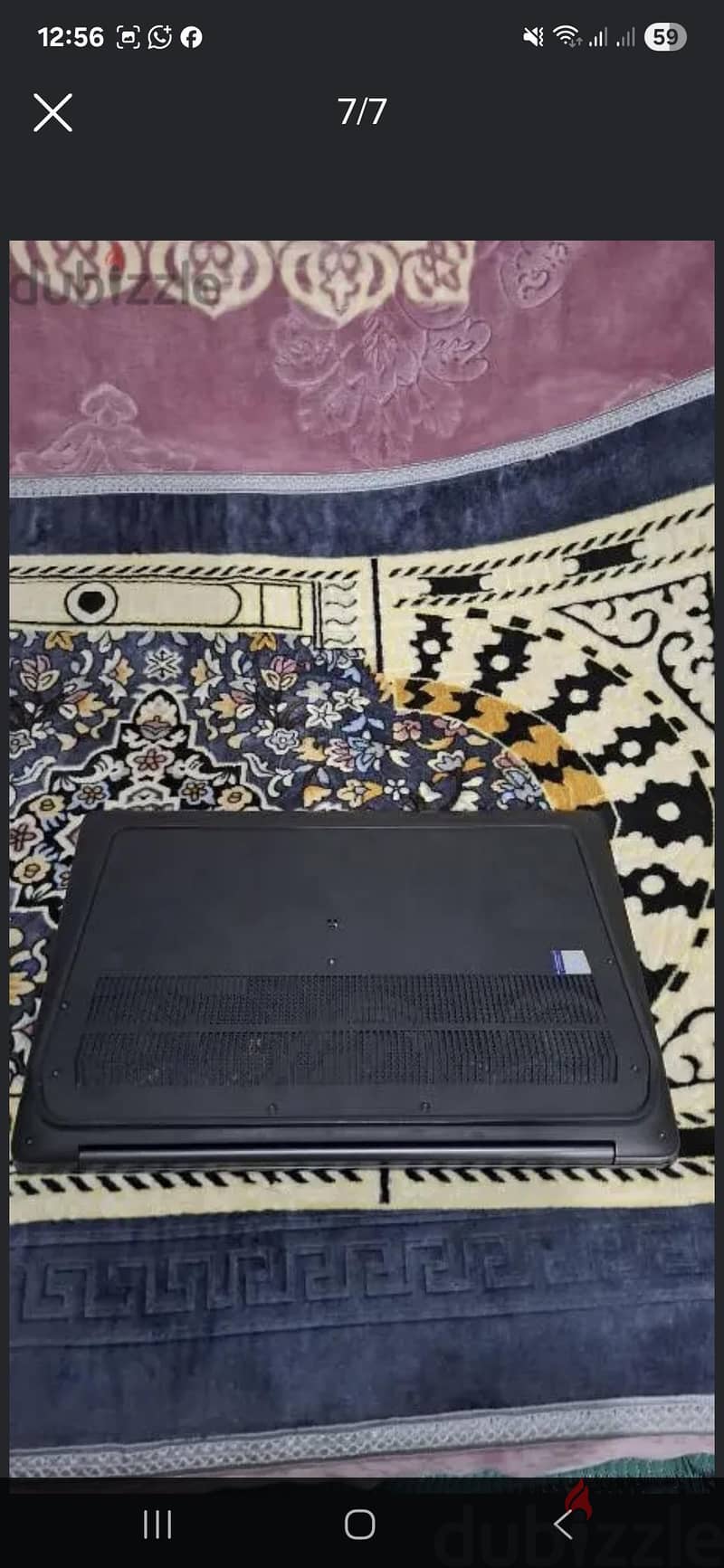 لابتوب اتش بي HP ZBook Studio G4 i7 7th | 16GB RAM | 512 SSD | Quadro 1
