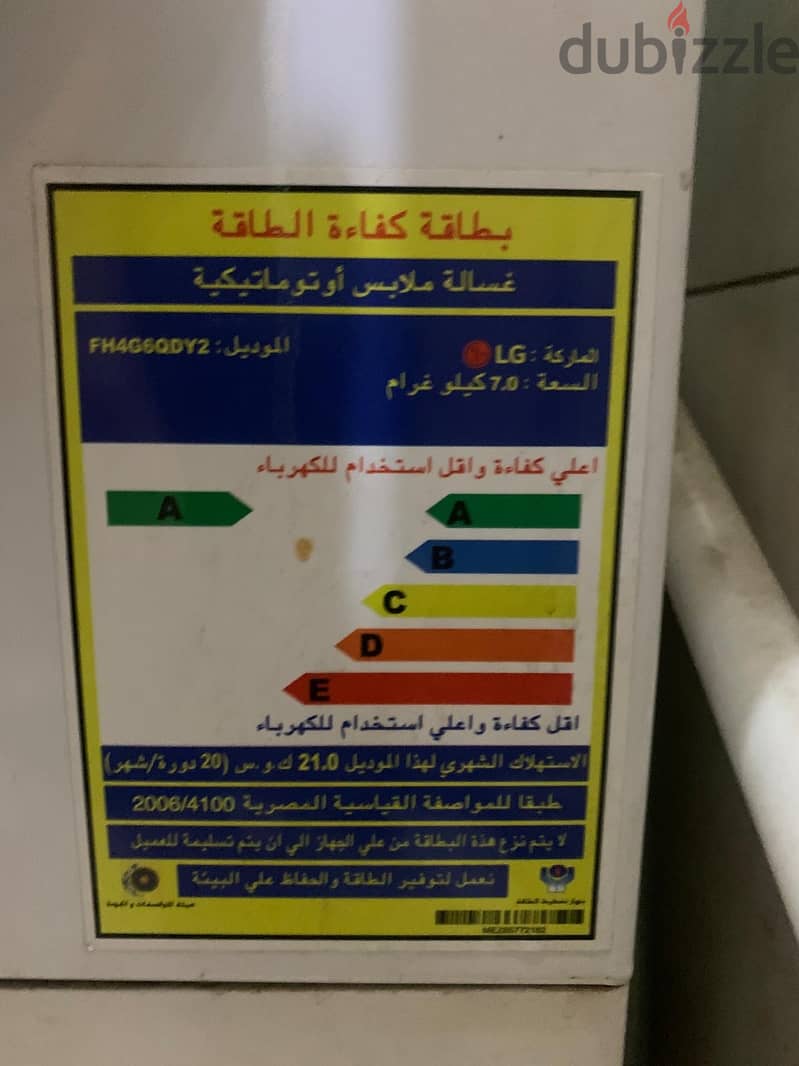 Washing machine 1