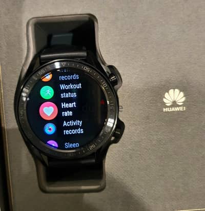 فرررصة //جديدة لم تستخدم اصلي أوريجيناالHuawei Watch GT B19 Sport 46mm