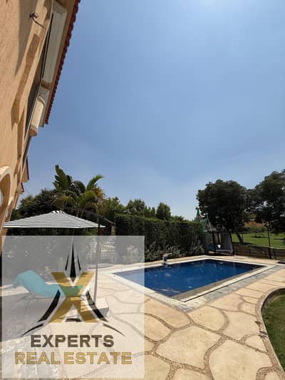 Independent villa with a swimming pool for rent in Madinaty, hotel finishes in a prime and quiet location, buildings 380m