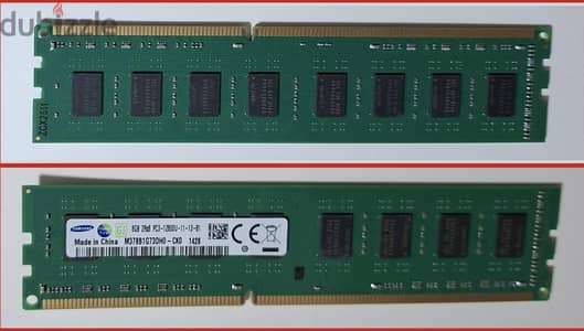 رام كمبيوتر ٨ جيجا RAM PC 8GB DDR3 1600HHz