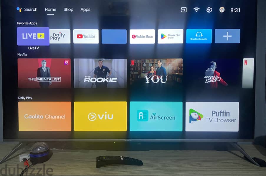 Sharp 50-inch 4K Smart/Android TV 2