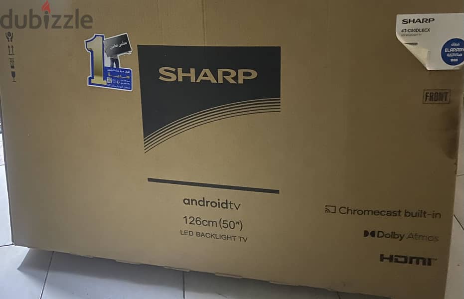 Sharp 50-inch 4K Smart/Android TV 4