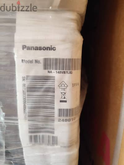 Panasonic NA-148VB7LEG 8KG 1400RPM - جديدة بالكرتونة مع الضمان