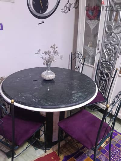 تربيزه سفره رخام بالكامل