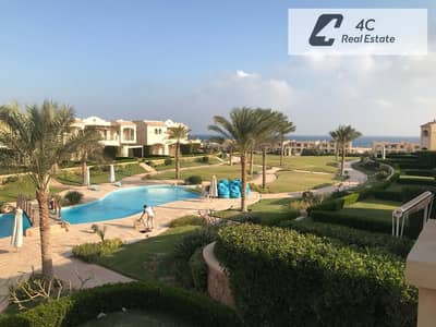 Below Market Price Furnished Chalet with Direct Sea & Pool View for Sale in La Vista 6 Ain Sokhna | 125 sqm | Prime First Floor Location